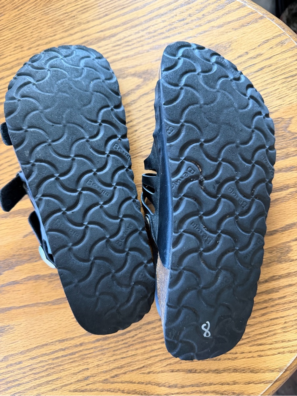 Black Birkenstock Betula Miami (discontinued two-strap w/back strap sandal) - Picture 8 of 8